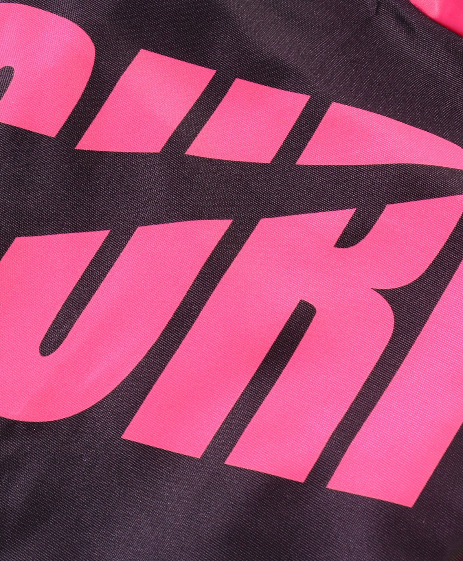 SURF PRINTED RAGLAN SLEEVES 3 PIECE SWIMSUIT - BLACK & PINK (3 TO 10 YEARS)