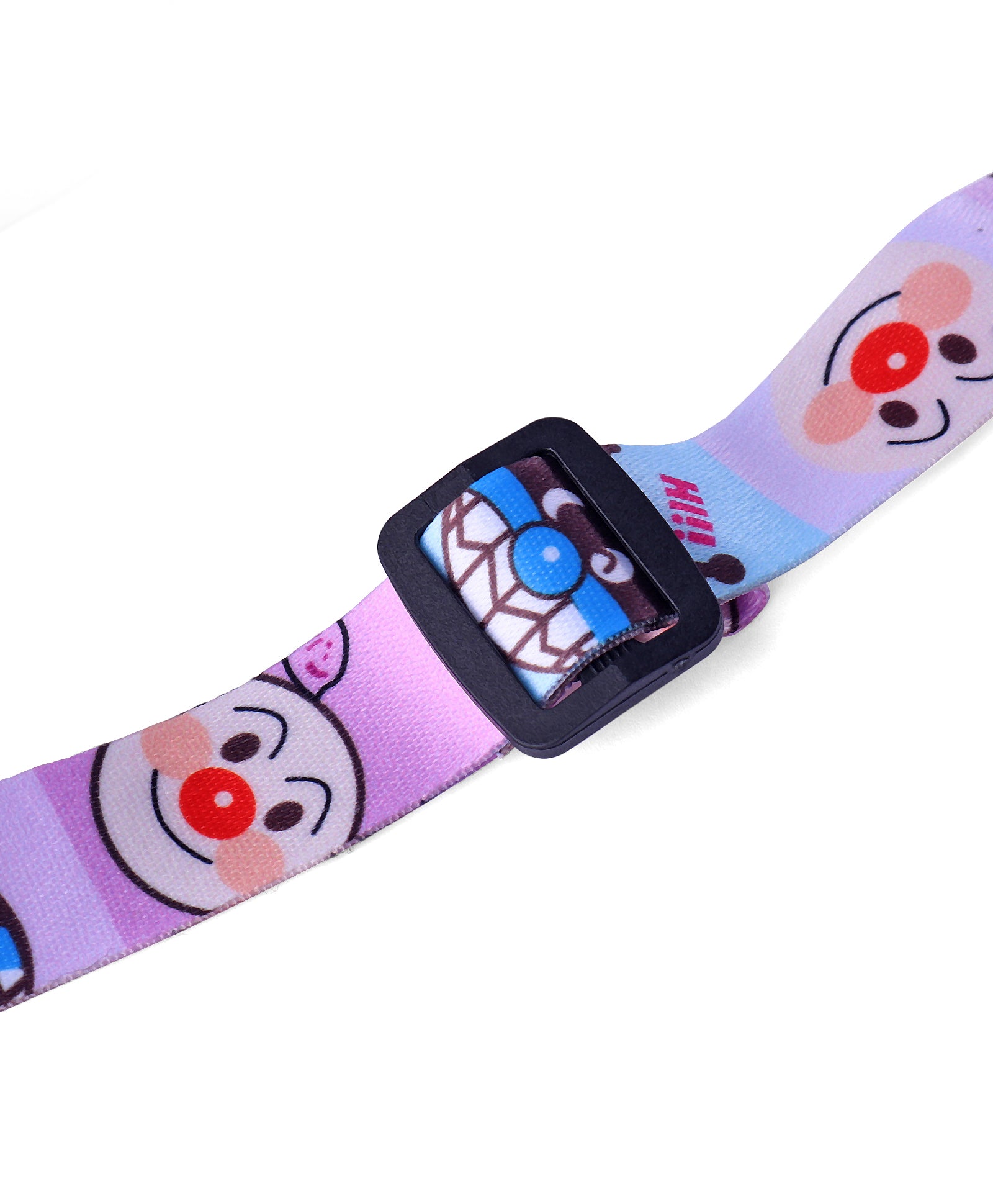 Googly Eyes Face Silicone Sling Bag - Blue