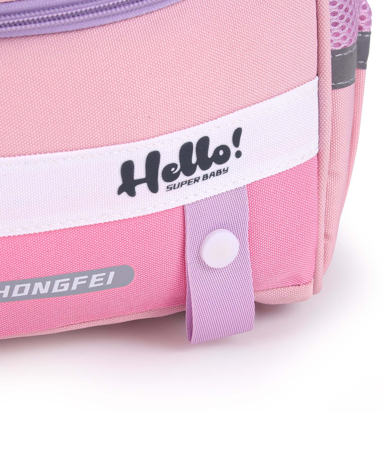 Cat Print Backpack - Pink