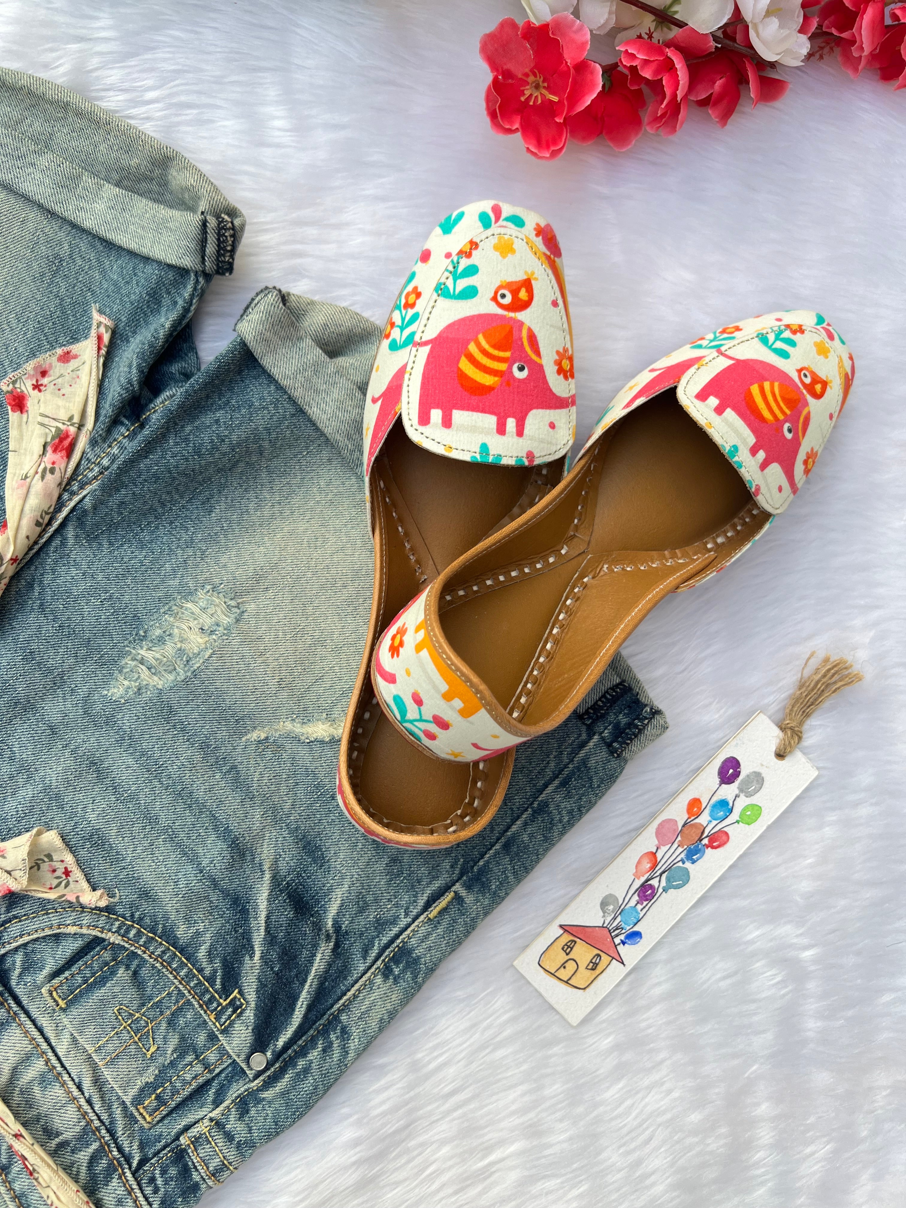 HAATHI RAJA LOAFERS (PINK COLOUR)