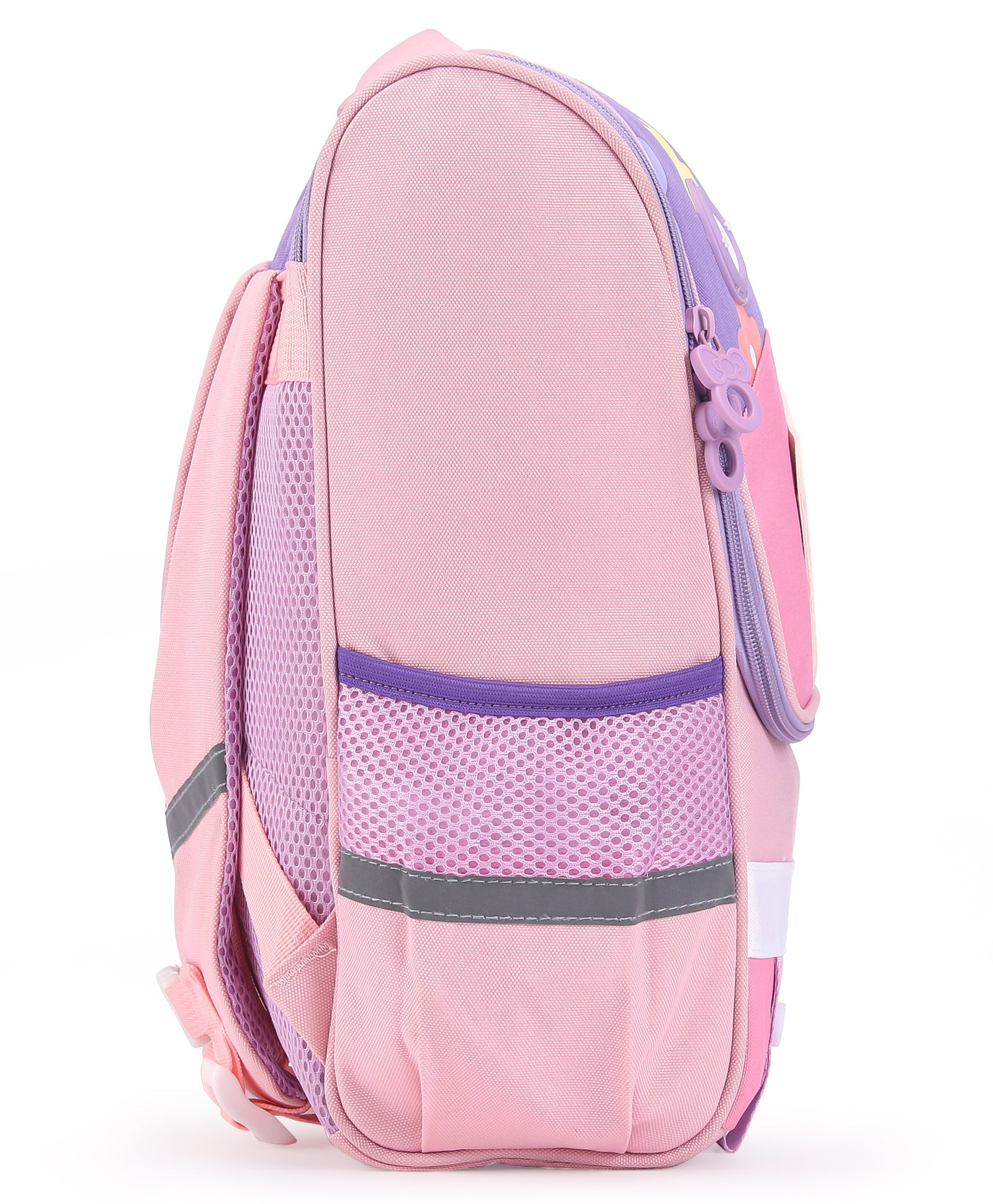 Cat Print Backpack - Pink
