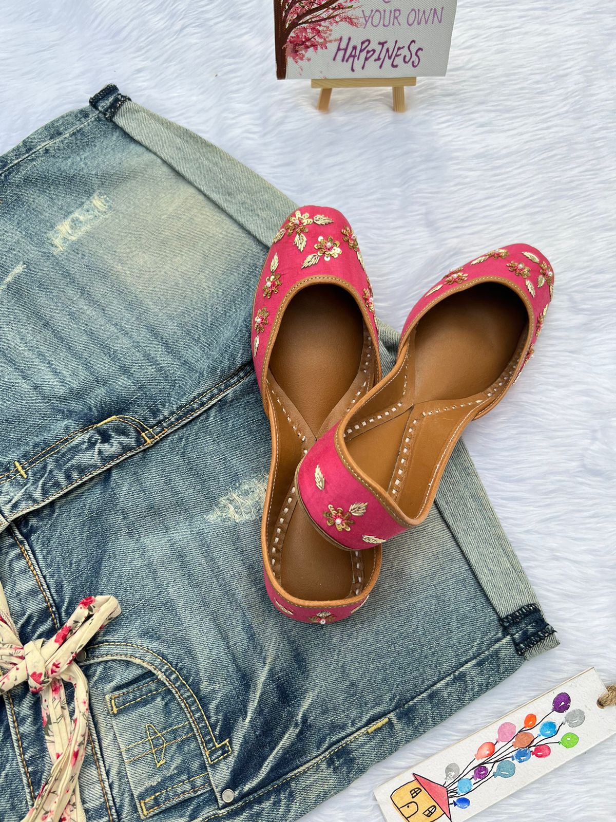 HOT PINK ROSE JUTTIS