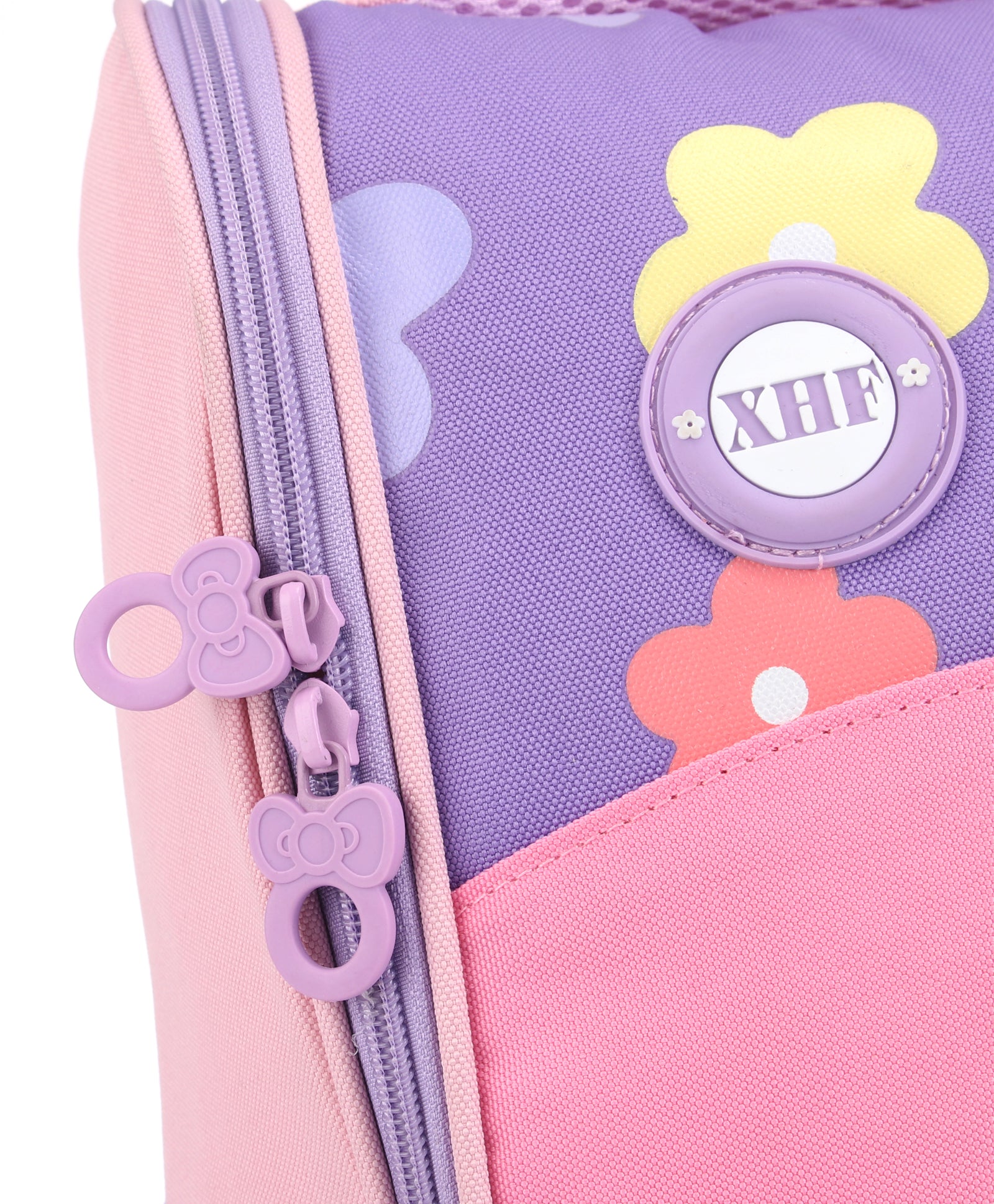 Cat Print Backpack - Pink