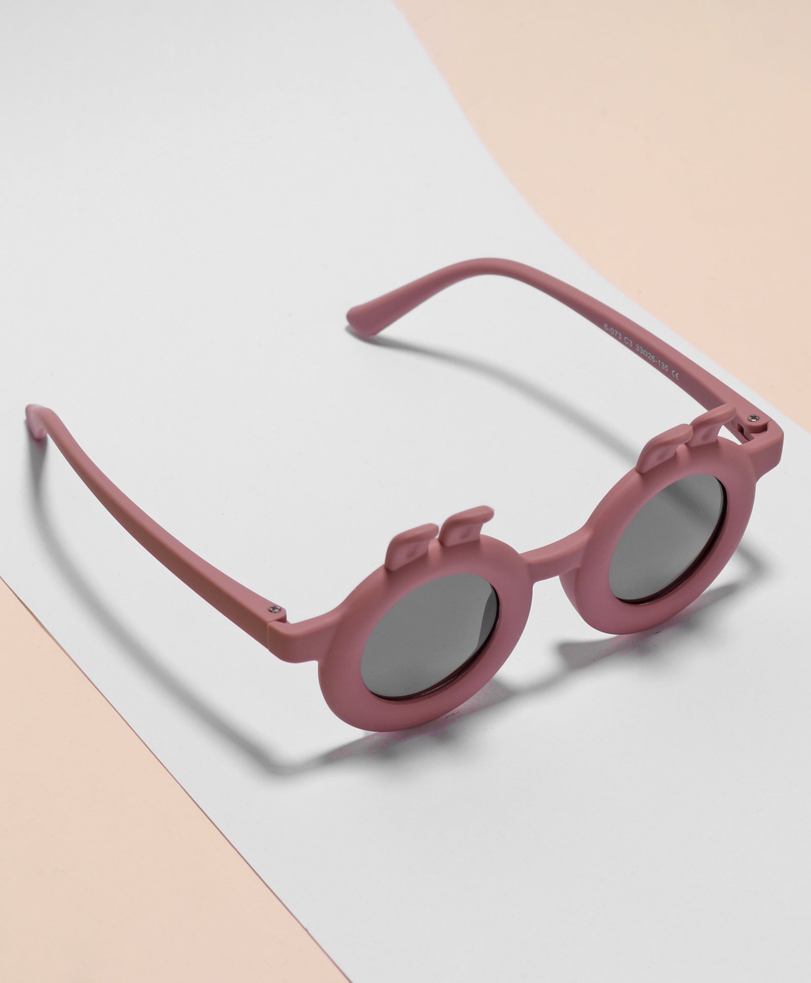 BUNNY EARS UNBREAKABLE SUNGLASSES BROWN  (2 YEARS TO 6 YEARS)