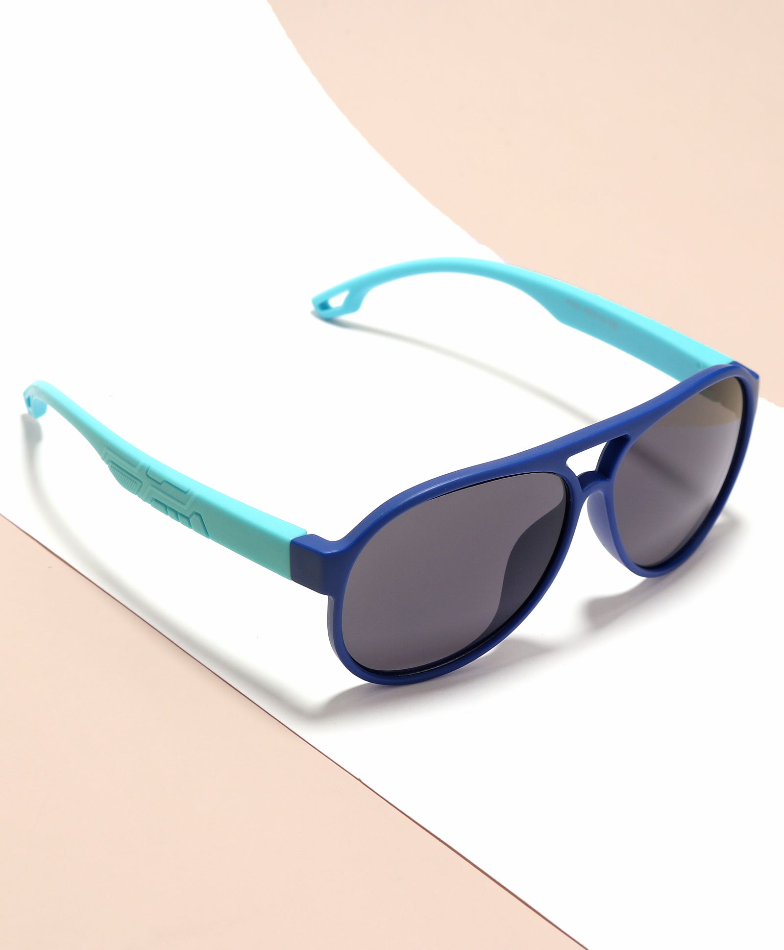 AVIATOR SHAPE SUNGLASSES - DARK BLUE (2 YEARS TO 8 YEARS)