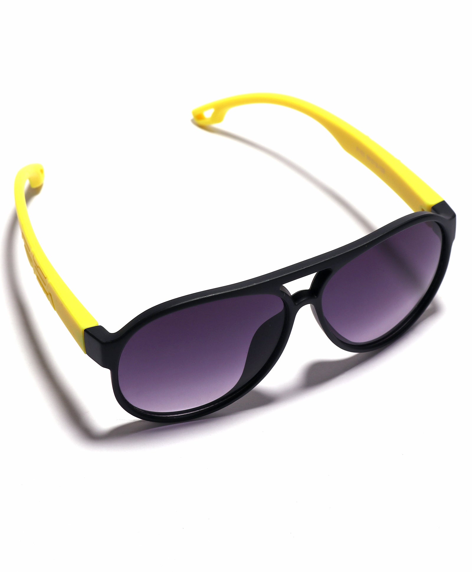 AVIATOR SHAPE SUNGLASSES - BLACK (2 YEARS TO 8 YEARS)
