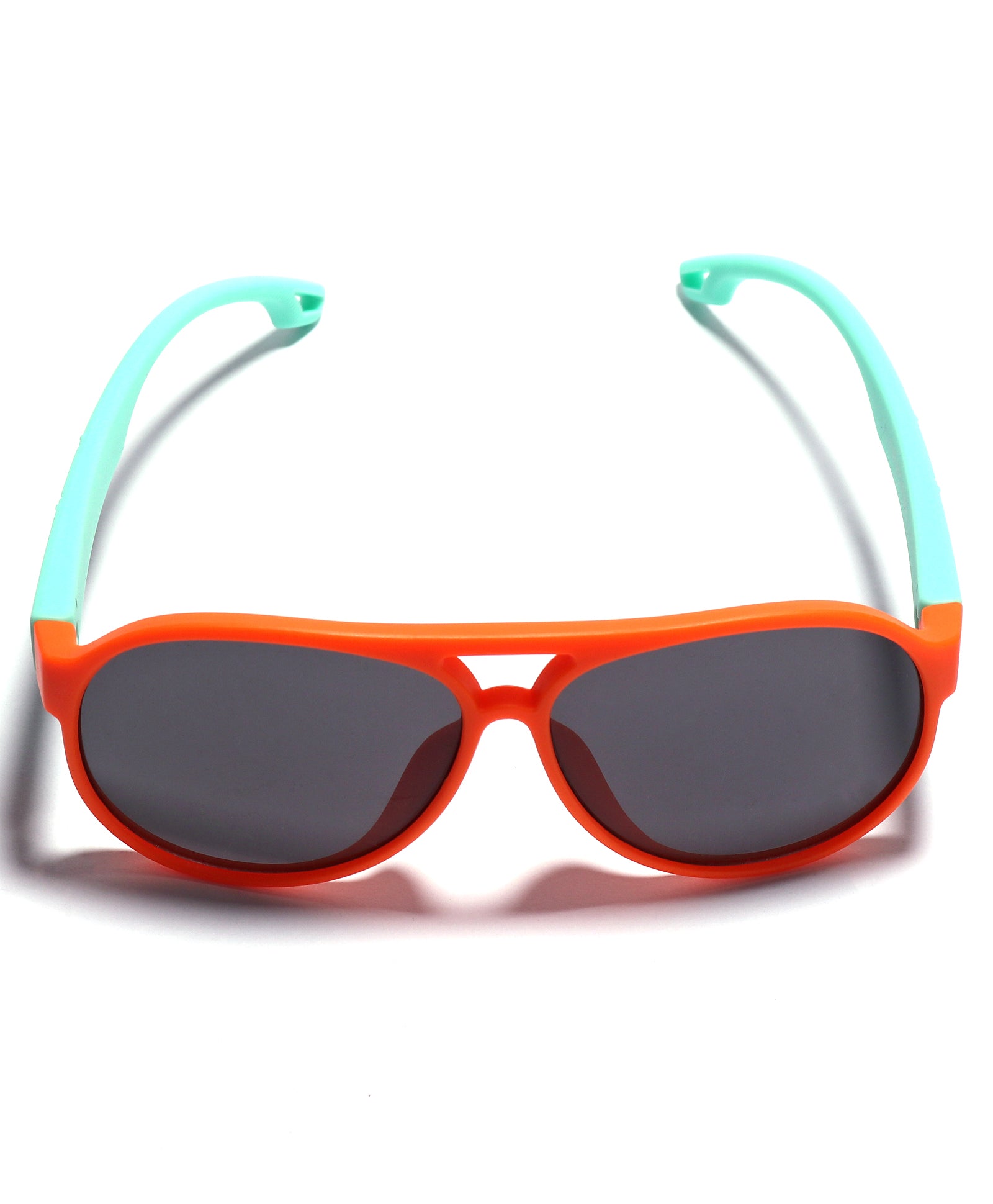 AVIATOR SHAPE SUNGLASSES - ORANGE (2 YEARS TO 8 YEARS)