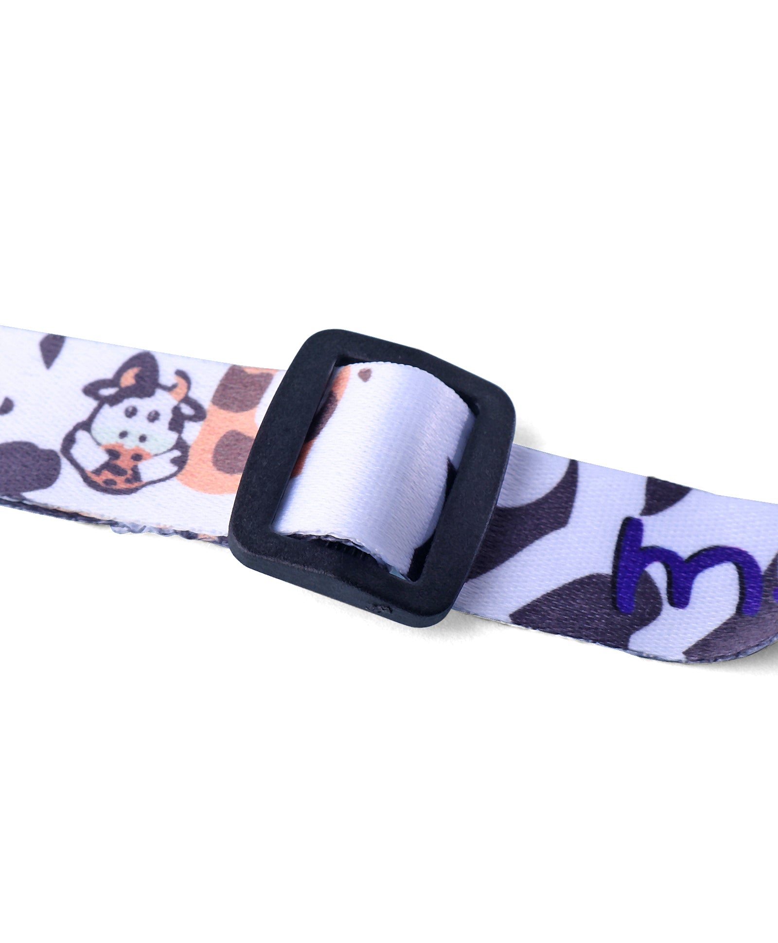 Cow Shape Silicone Sling Bag - White