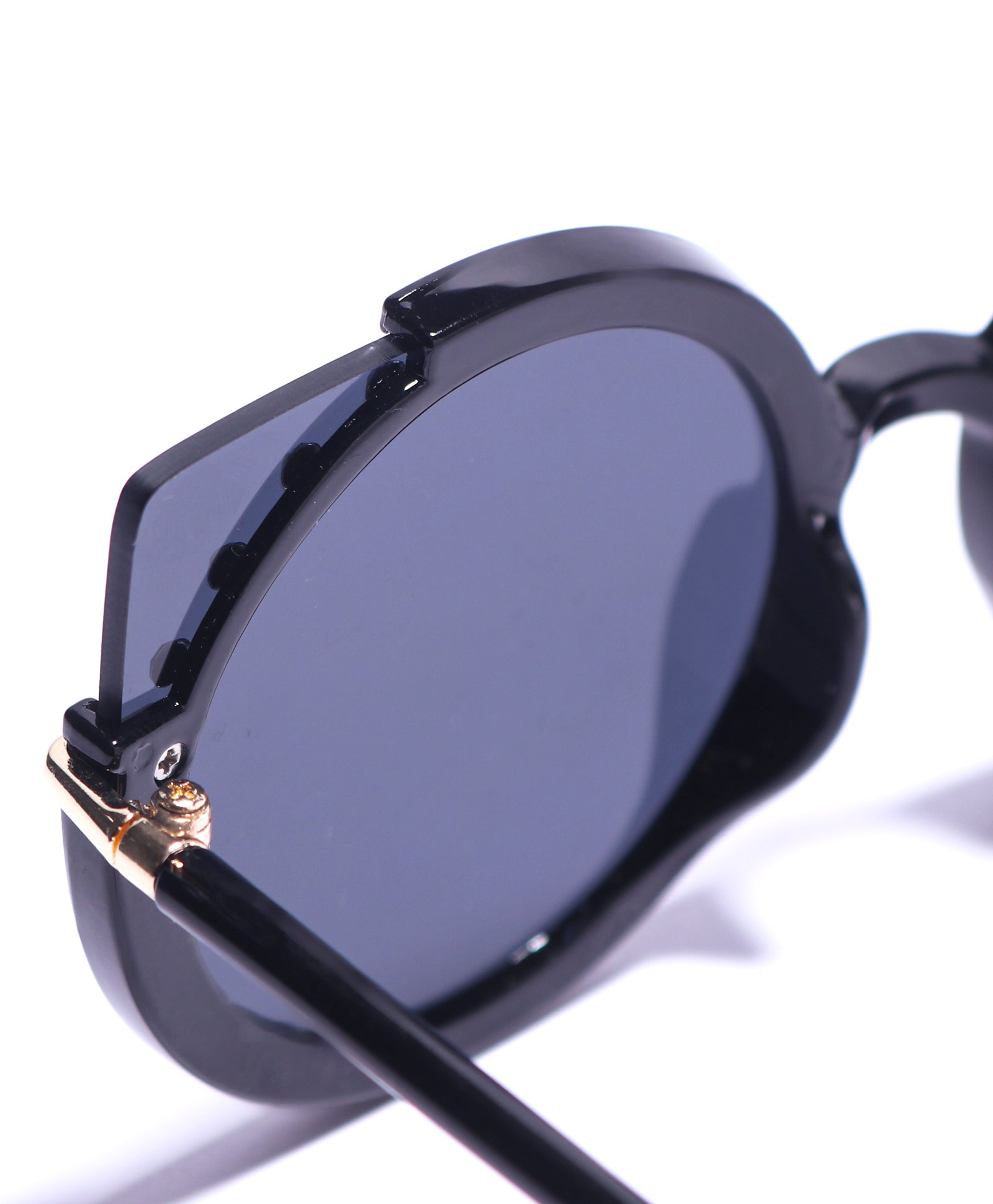 BEADS EMBELLISHED SUNGLASSES - BLACK(5 YEARS TO 10 YEARS)
